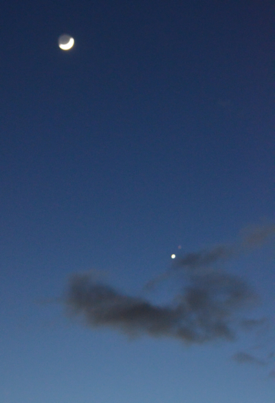 The Moon, Venus and Mar - Lighter